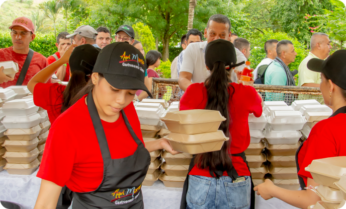 Eventos reales, resultados reales